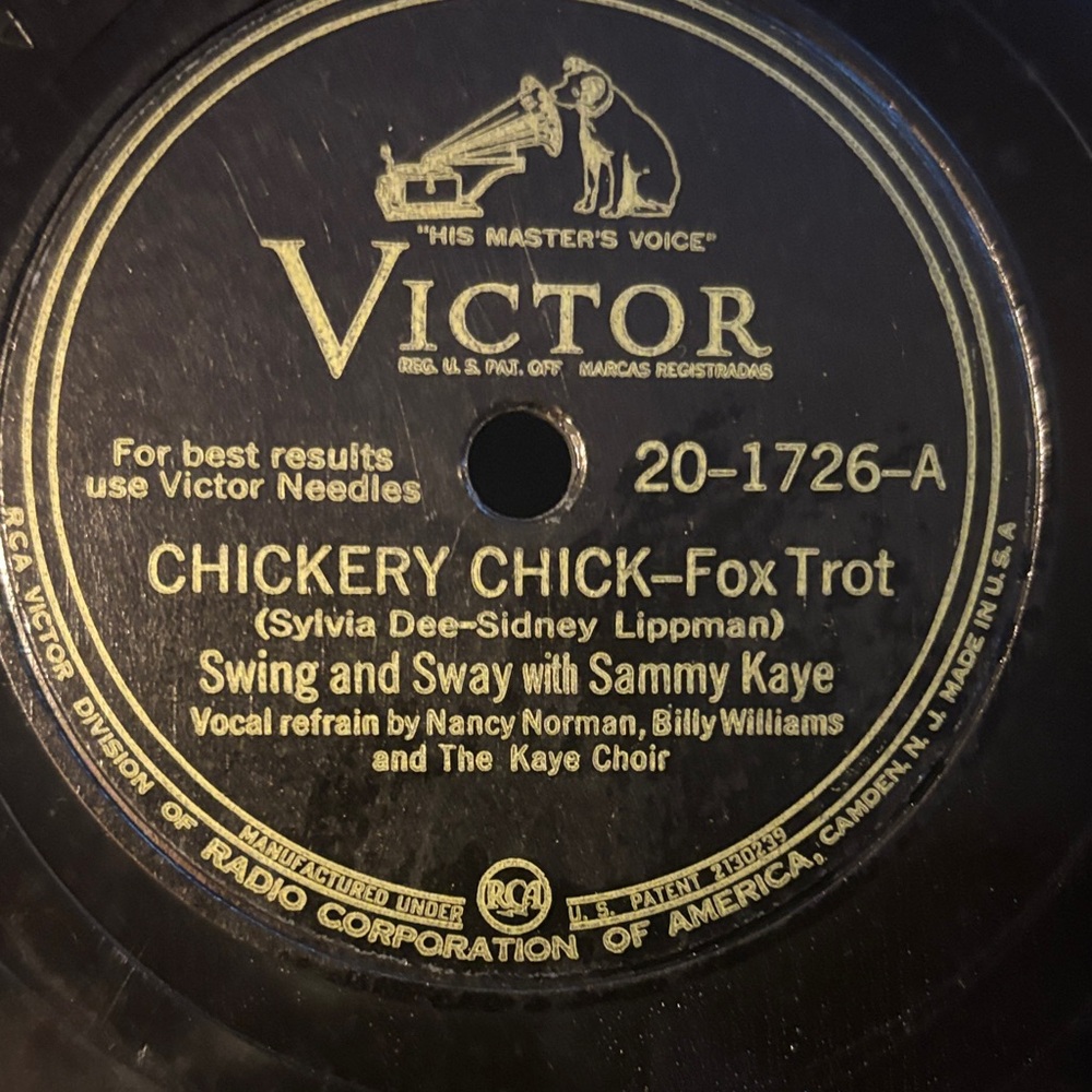 Victor Chickery Chick Fox Trot Record